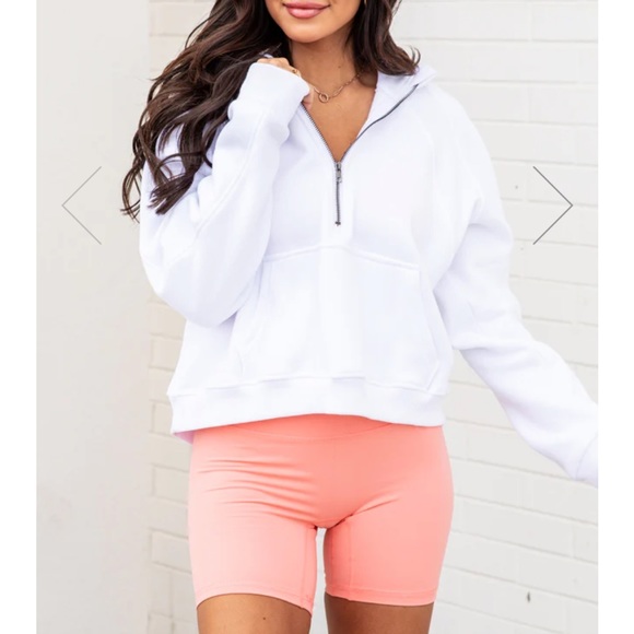 NWOT White Sweatshirt - Picture 1 of 14